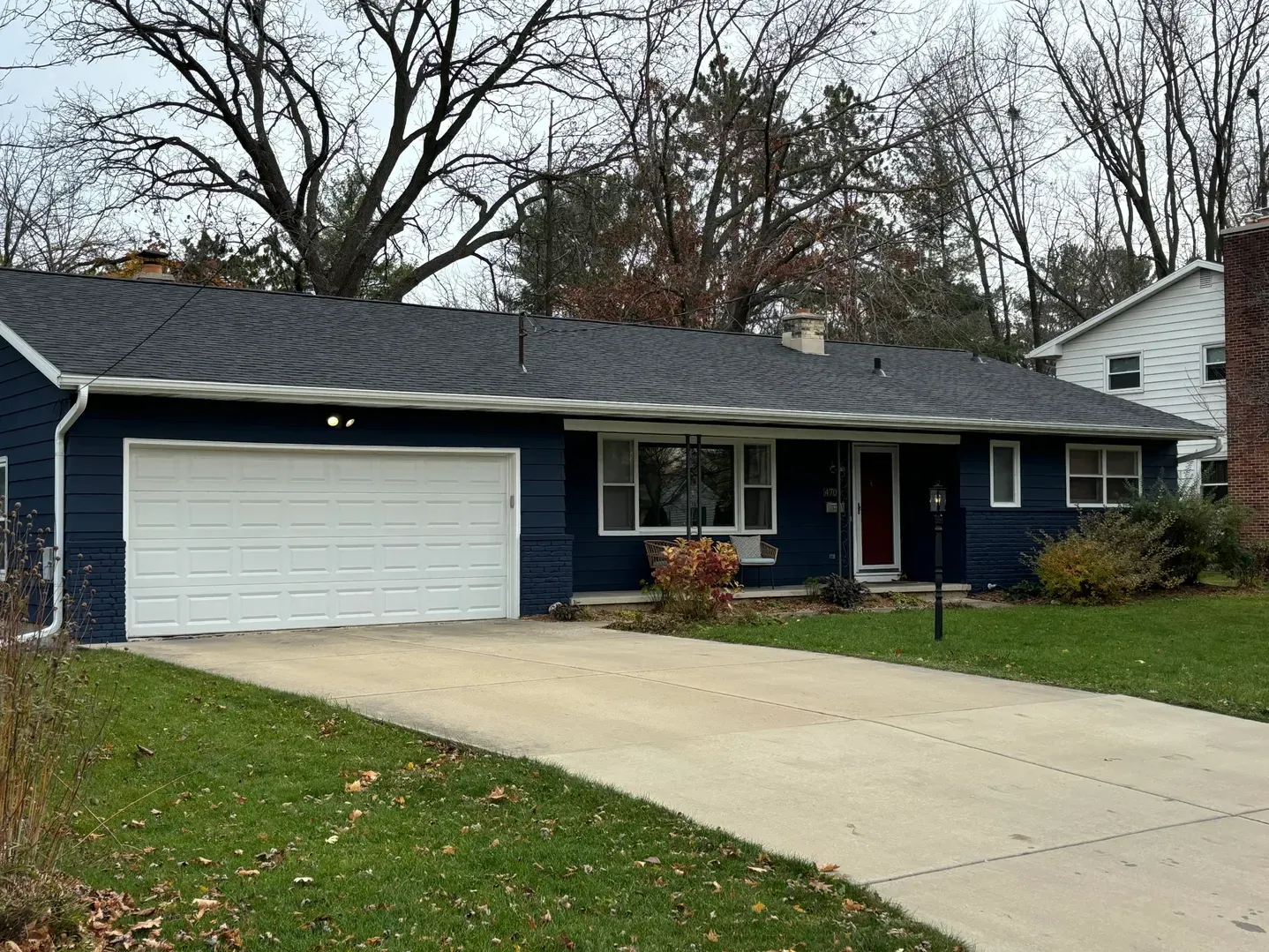 Blue house