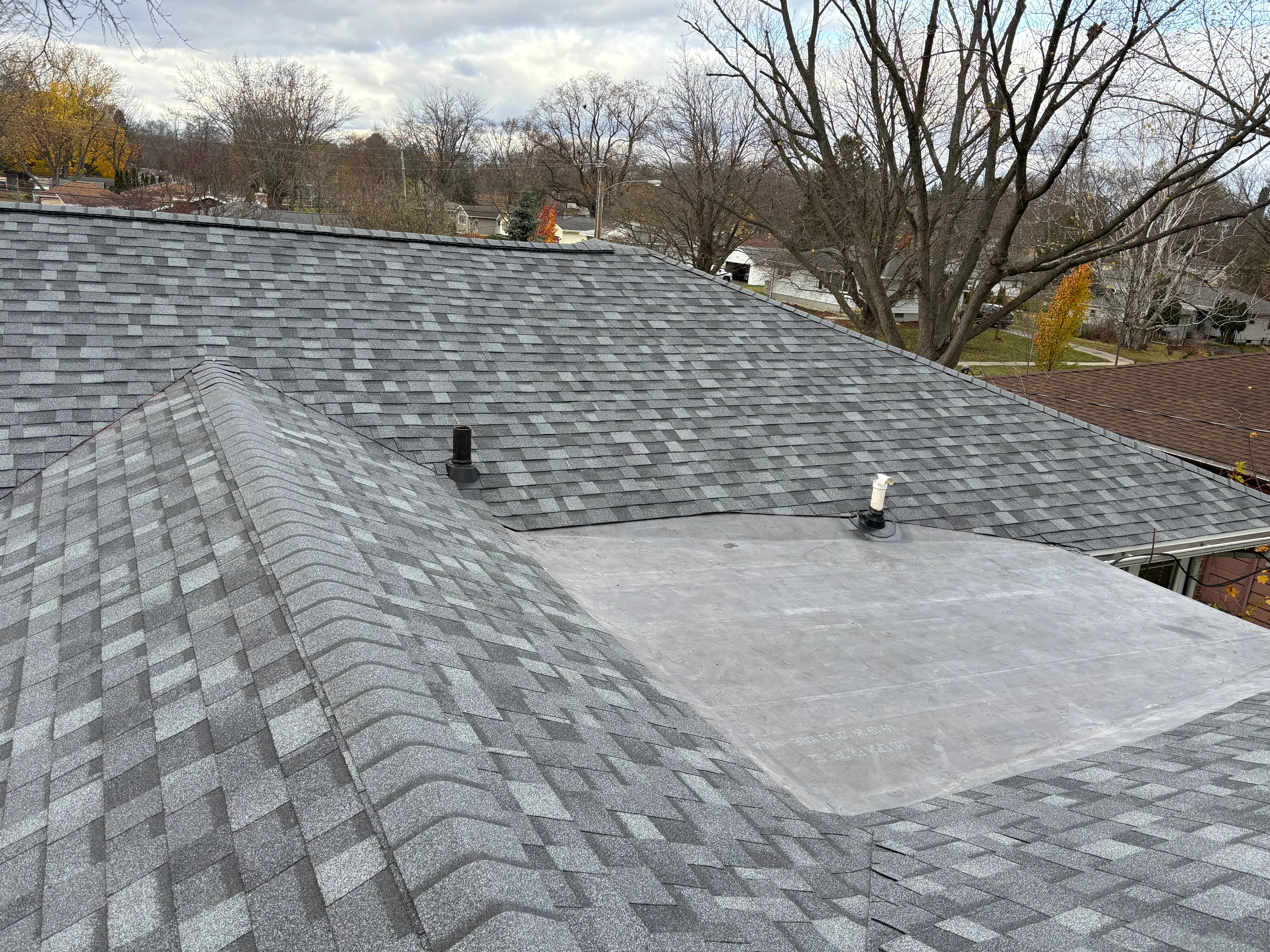 Grey roof