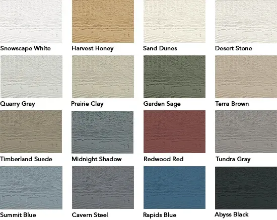 LP Siding Colors